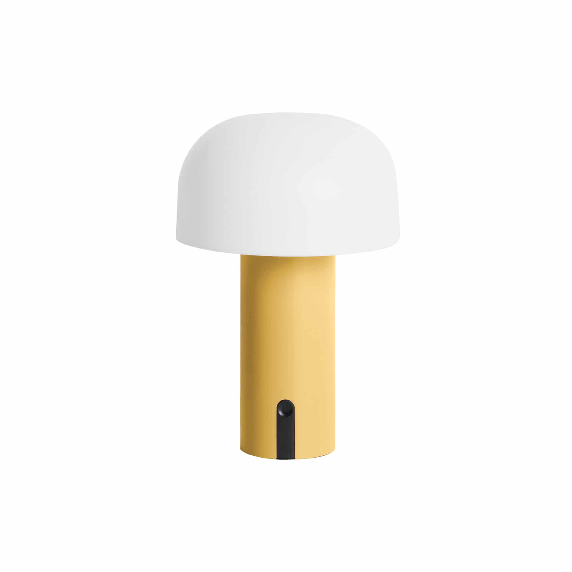 Leitmotiv Tischlampe Gelb 15x22.5x15 cm