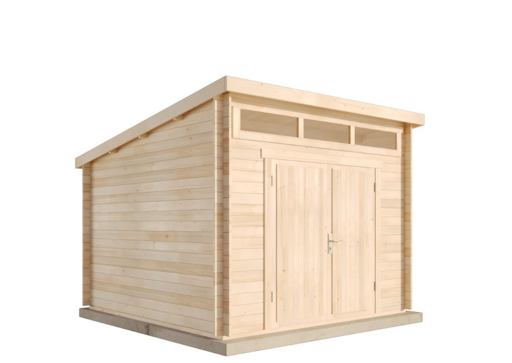 Alpholz Gerätehaus Natur 320x251x340 cm