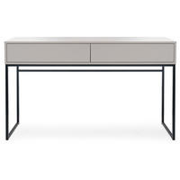 KONSOLENTISCH Giana mit 2 Schubladen, 137 cm, Beige Sand - Sandfarben/Beige, Holzwerkstoff (37/137/83cm) - Beautysofa