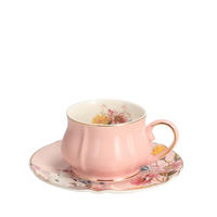 TASSE MIT UNTERTASSE Sirsobunny - Multicolor, Keramik (14.8/6/14.8cm) - home&you