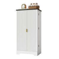 HIGHBOARD DE-38645 120/60,5/40 cm LED-Sensorlicht Weiß - Weiß, Holzwerkstoff (60.5/120/40cm) - ComfortXL