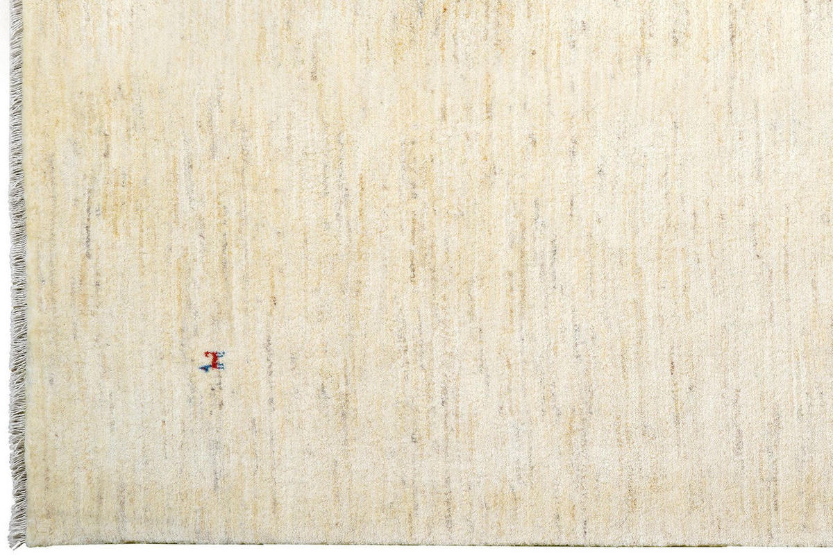 GABBEH-TEPPICH handgeknüpft Beige 247/174 cm Schurwolle - Beige, Textil (174/247cm) - Looma
