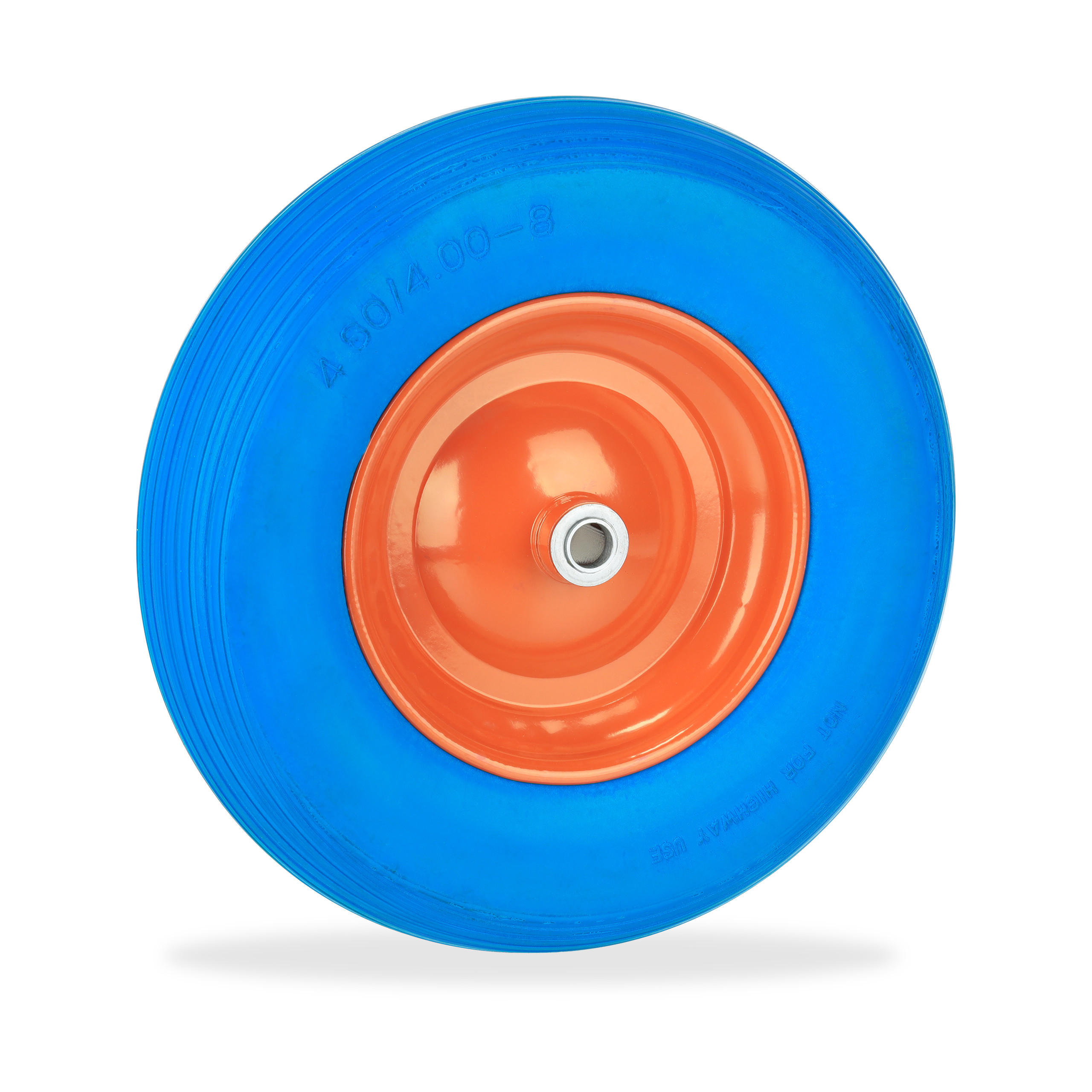 SCHUBKARRENRAD - Multicolor, Kunststoff/Metall (39/39/8cm) - Relaxdays