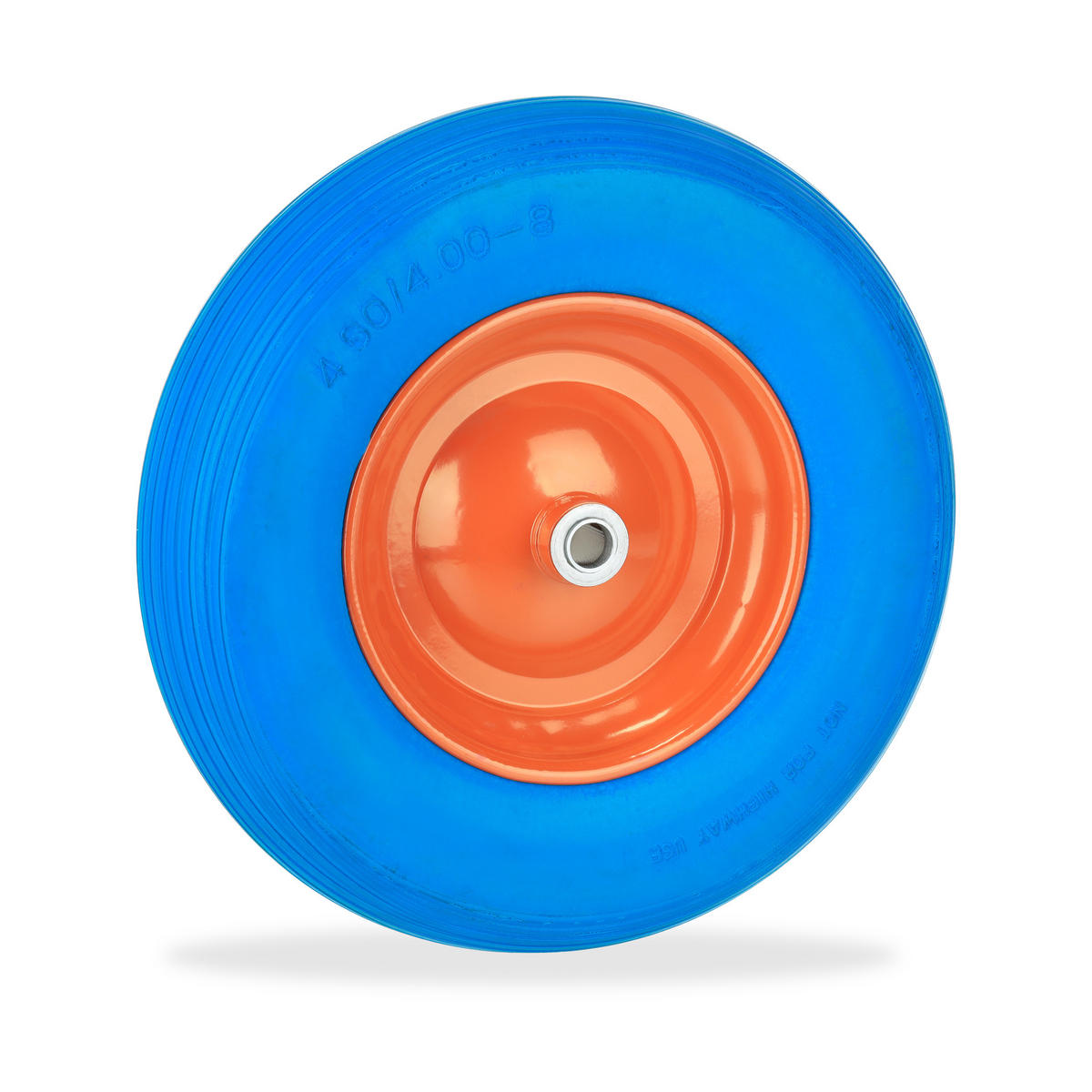 SCHUBKARRENRAD - Multicolor, Kunststoff/Metall (39/39/8cm) - Relaxdays