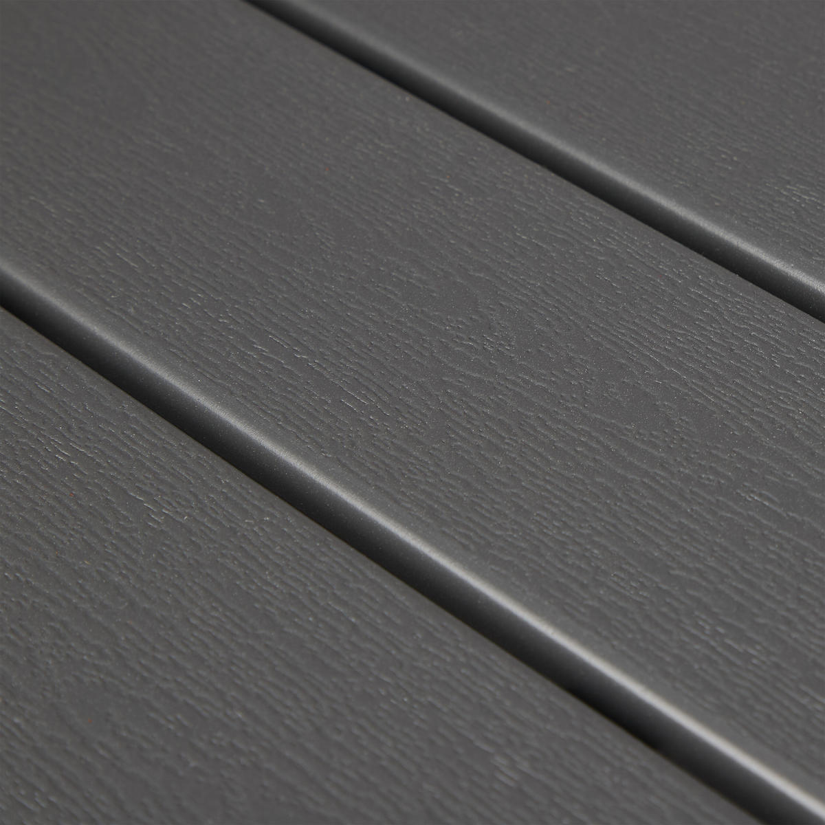 GARTENTISCH - Grau, Kunststoff/Metall (78/166/76cm) - Relaxdays