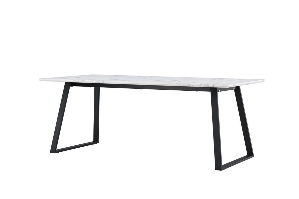 ESSTISCH weiß - Weiß, Holzwerkstoff (90/200/75cm) - ebuy24