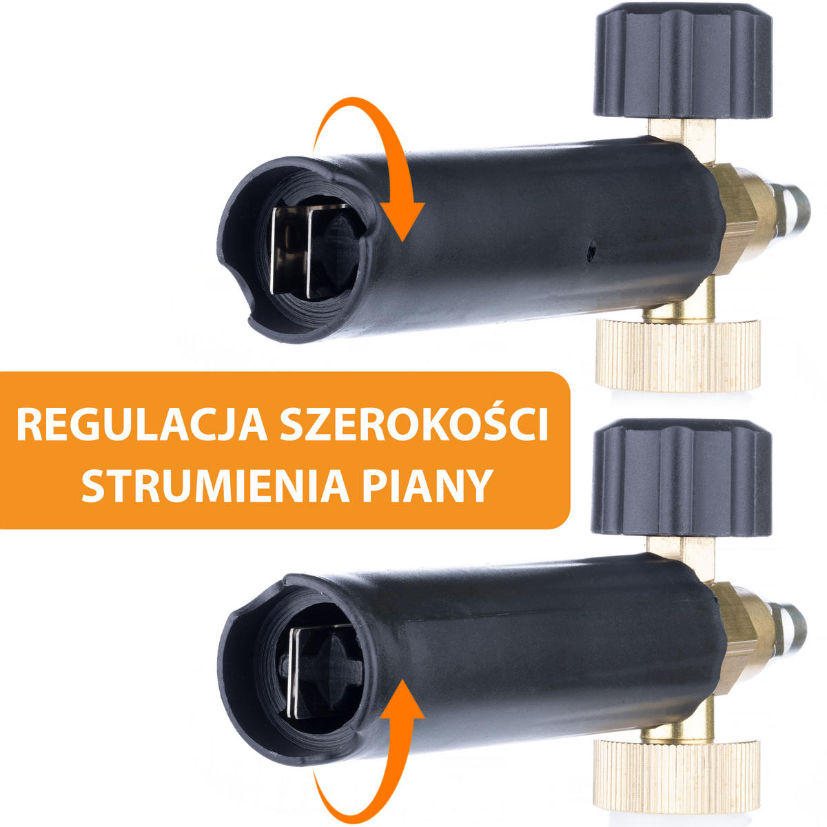 SCHAUMKANONE Universal - 1000 ml, max. 200 BAR, 60°C, 1/4” Schnellkupplung - Multicolor, Kunststoff/Metall (10/10/10cm)