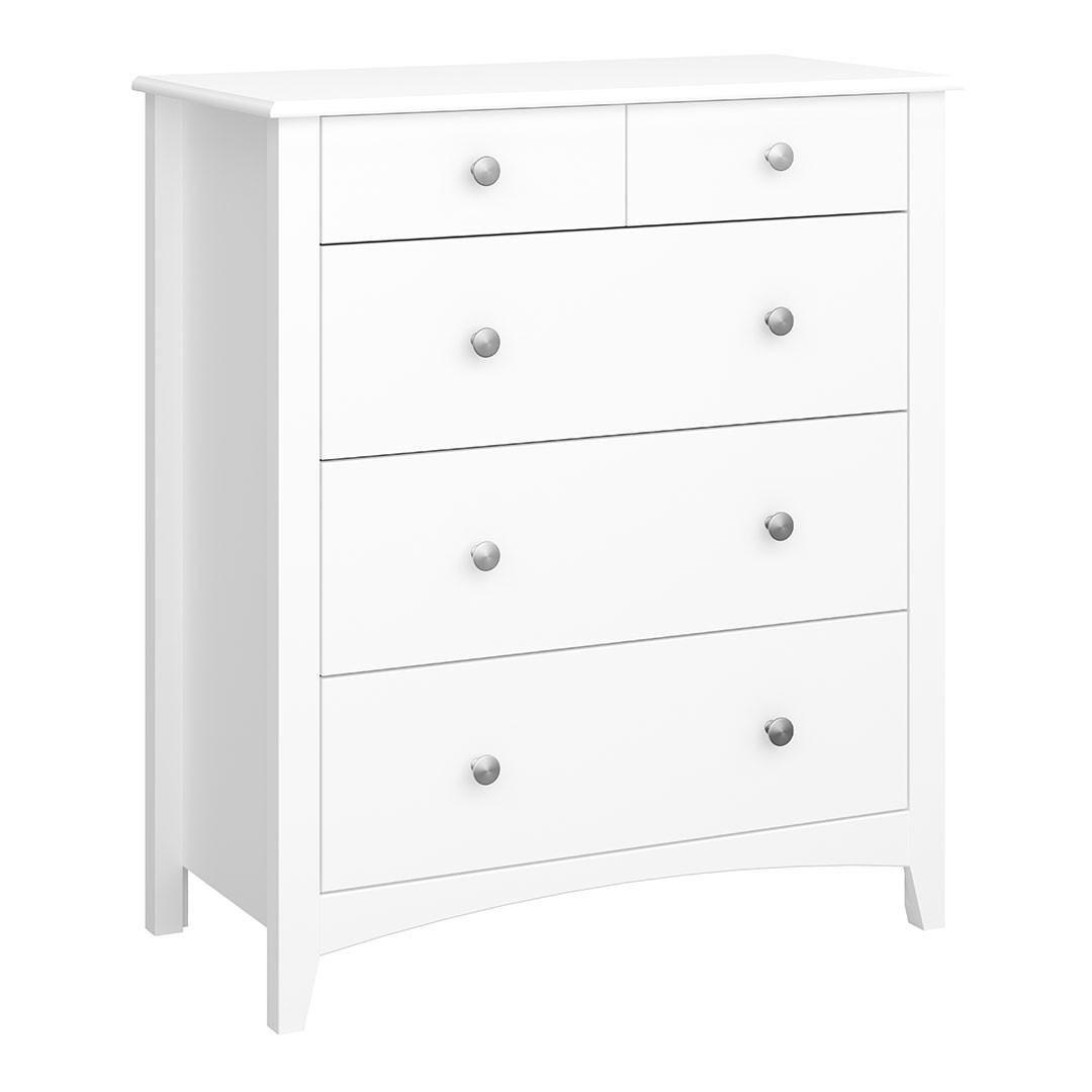 KOMMODE Mulon Weiß 80/40/85 cm - Weiß, Holz (80/85/40cm) - ebuy24