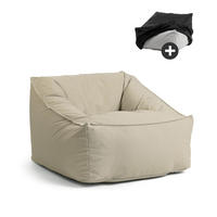 SITZSACK Der Sunnyboy - Beige, Textil (80/60/83cm) - Mokebo