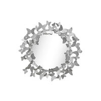 WANDSPIEGEL Silber 63/63 cm - Silberfarben, Metall (6.3/63/4cm) - KUNSTLOFT