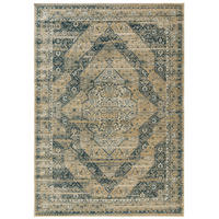 FLACHGEWEBETEPPICH Frencie Blau 120x180 cm - Blau, Textil (120/180cm) - benuta Nest