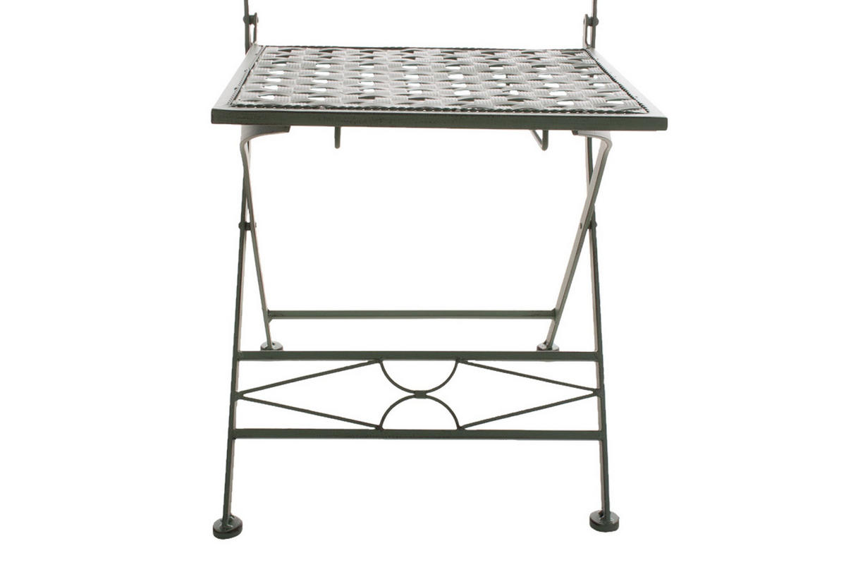 KLAPPSTUHL Asiri - 2er Set - antik-grün - Grün, Metall (40/43/95cm) - TPFLiving