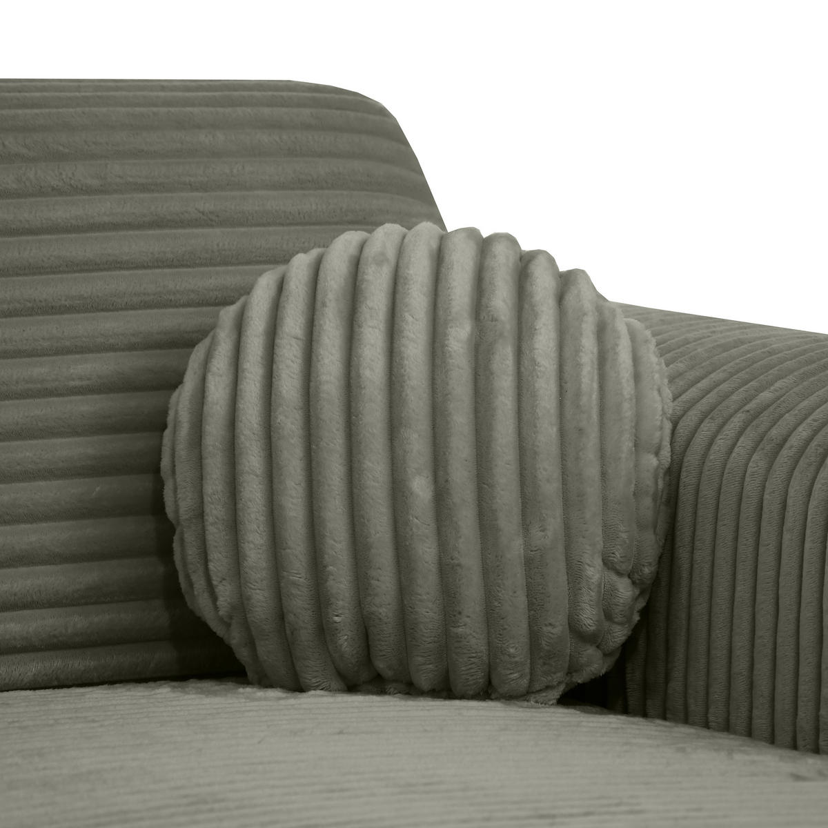 ECKSOFA Puerto, ohne Schlaffunktion, Dunkelgrün, rechts - Dunkelgrün/Schwarz, Textil (269/170cm) - Beautysofa