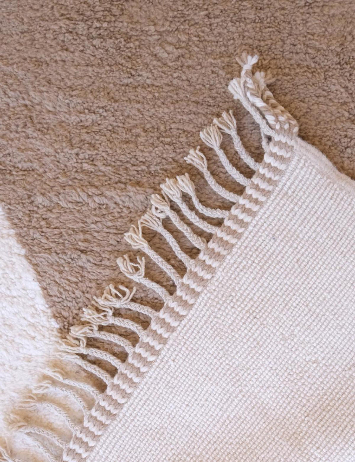 BERBERTEPPICH minimalistisch 248x 350 cm - Braun, Naturmaterialien (248/350cm) - AFK Living