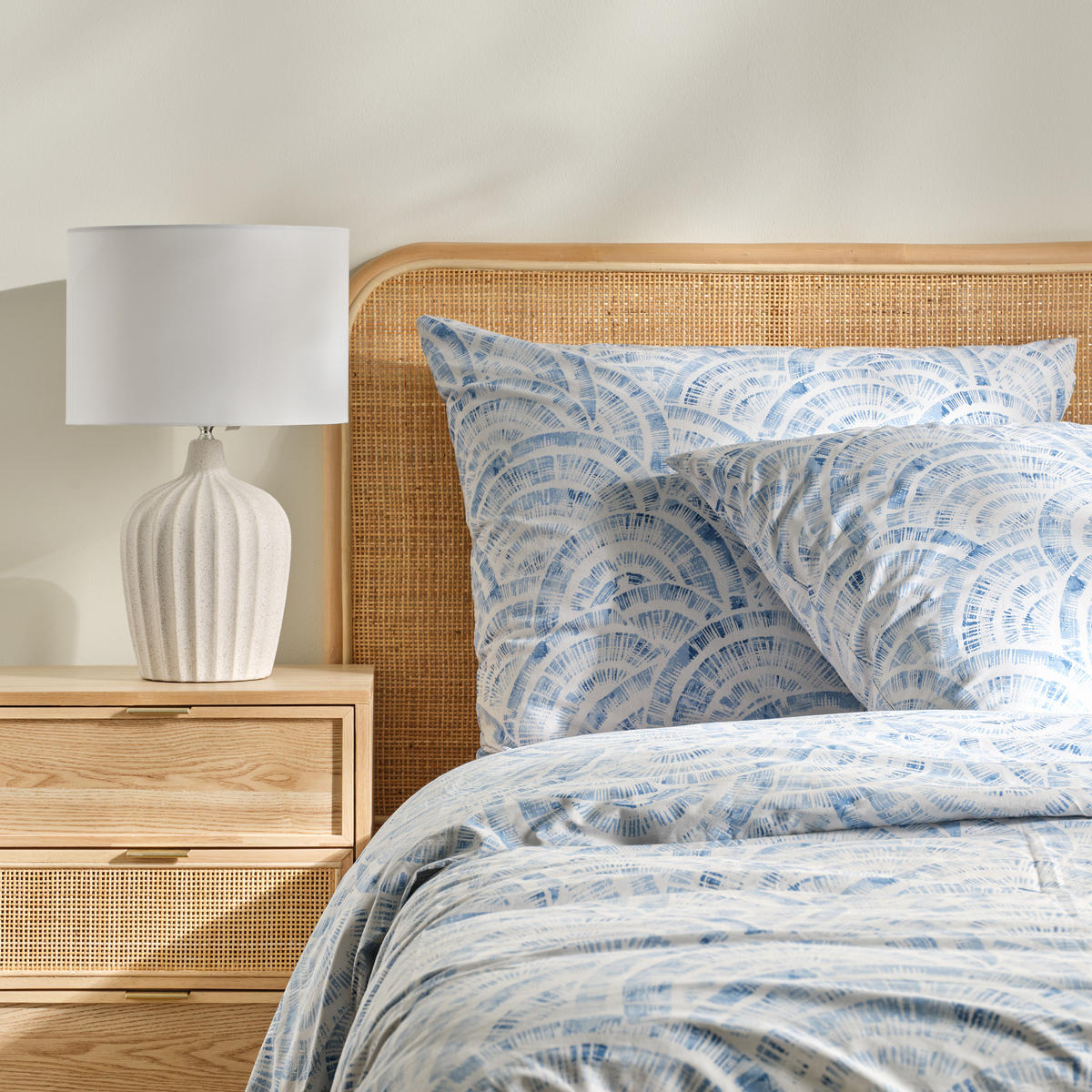 BETTWÄSCHE Algea - Hellgrau, Textil (200/220cm) - home&you