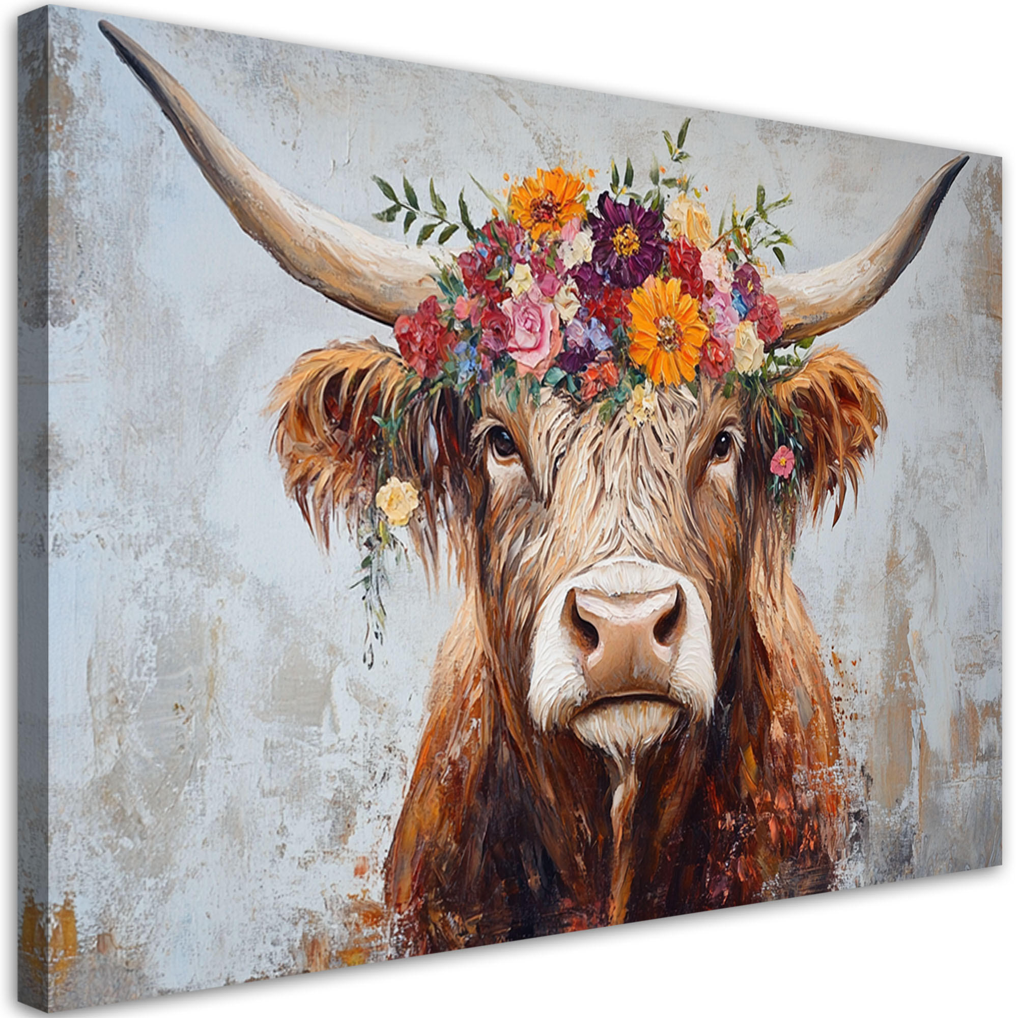 Feeby Wandbild Mehrfarbig 60x40 cm
