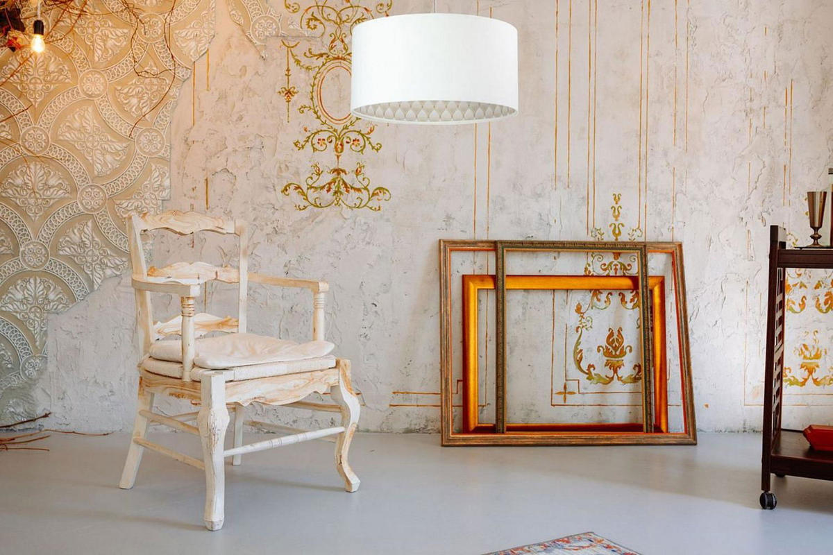 HÄNGELEUCHTE Weiß 40/20 cm - Beige/Weiß, Kunststoff (40/0.6/20cm) - ONZENO