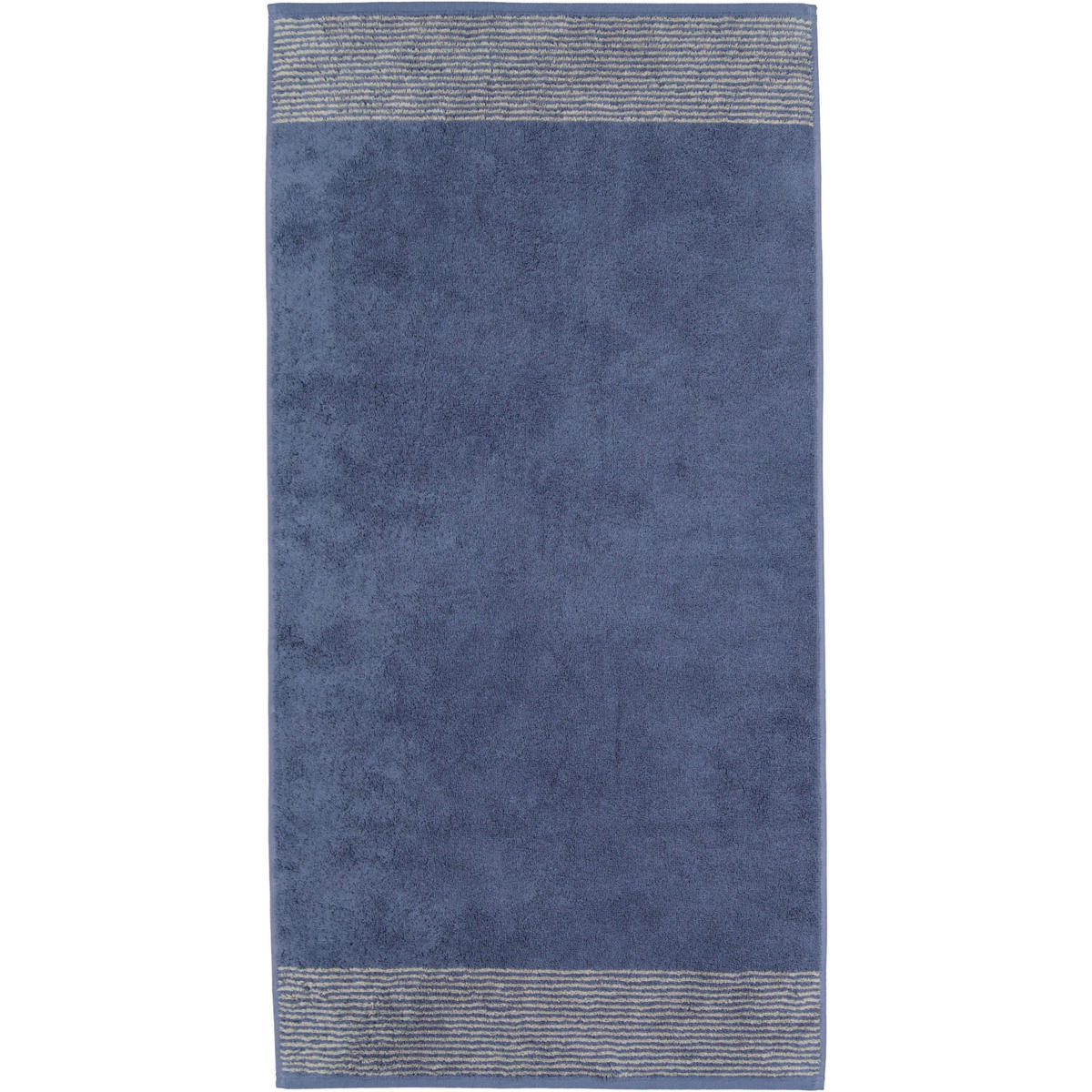 SEIFTUCH LUXURY HOME TWO-TONE 590 NACHTBLAU - 10 - Blau, Textil (30/30cm) - Cawoe