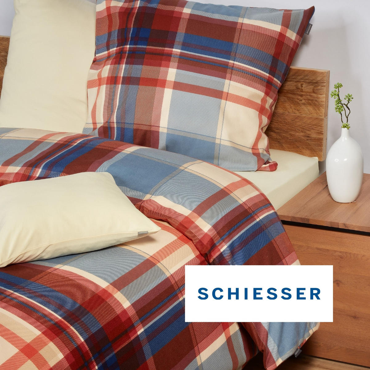 SPANNBETTLAKEN Jessi 100% Baumwolle 150x200 cm Creme - Creme, Textil (150/200cm) - SCHIESSER