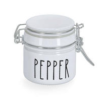 PFEFFERDOSE Clip 100 ml - Weiß, Glas (6.5/7/6.5cm)