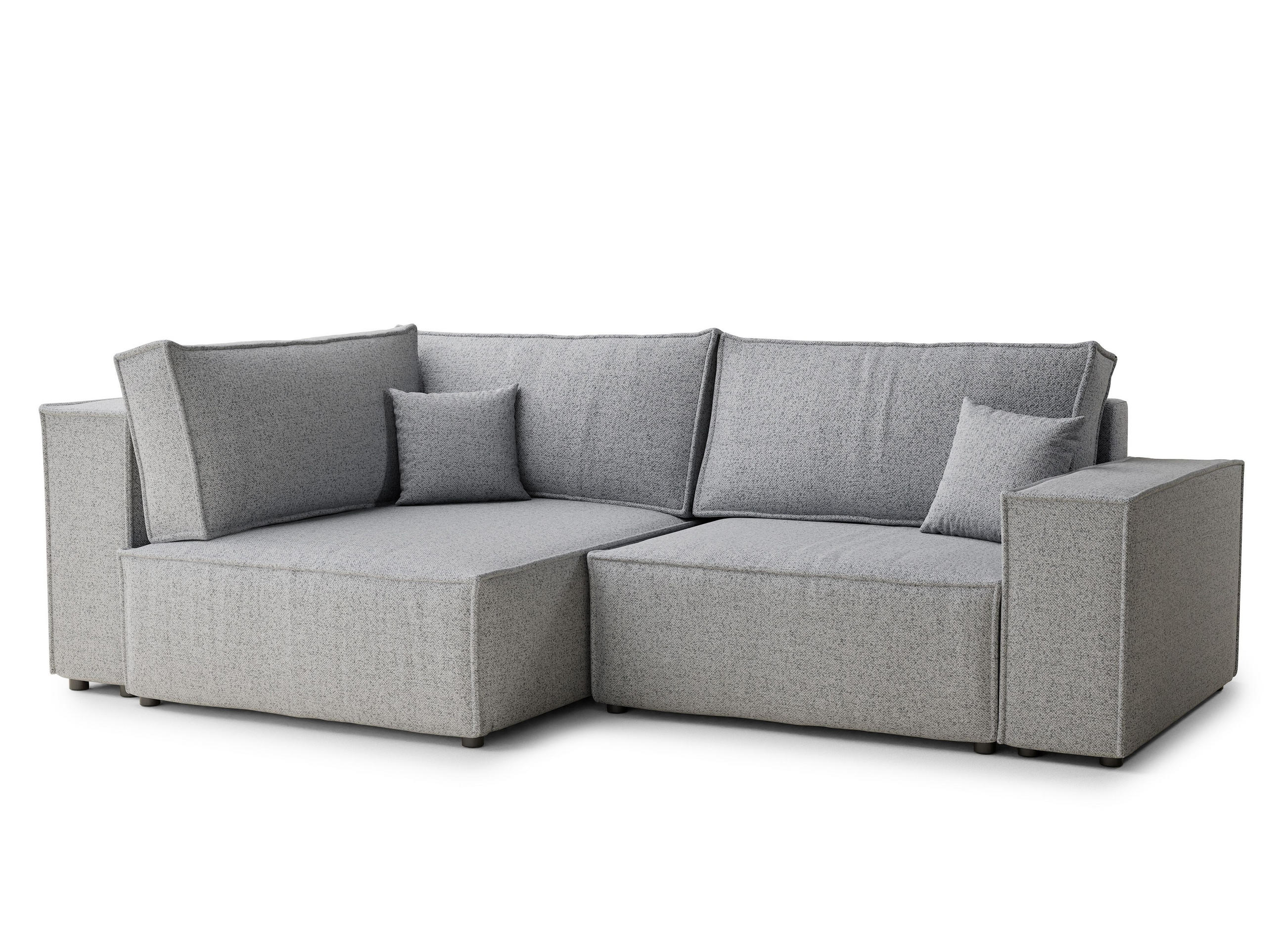 Maison de Reve Ecksofa Hellgrau 253x105 cm