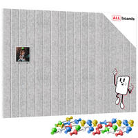 FILZ-WANDPANEELE 90x60 cm grau - Grau, Textil (90/60/1cm) - ALLboards