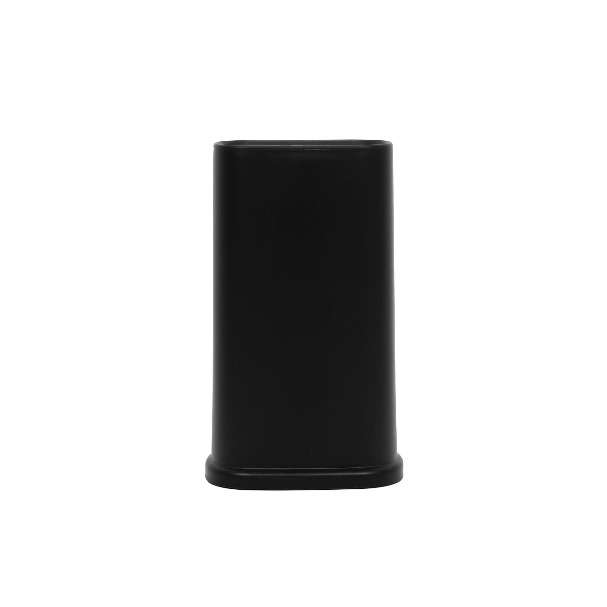 MESSERHALTER Kunststoff 12,4/8/21 cm - Schwarz, Kunststoff (8/21/12.4cm) - Excellent Houseware