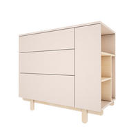 DĚTSKÁ KOMODA Romy Béžová - béžová, kompozitní dřevo (115/92/53cm) - Petits-meubles