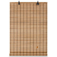 BAMBUSROLLO SolDecor BR7 90x220cm Teak - Teakfarben, Holz (90/220cm) - Sol Royal