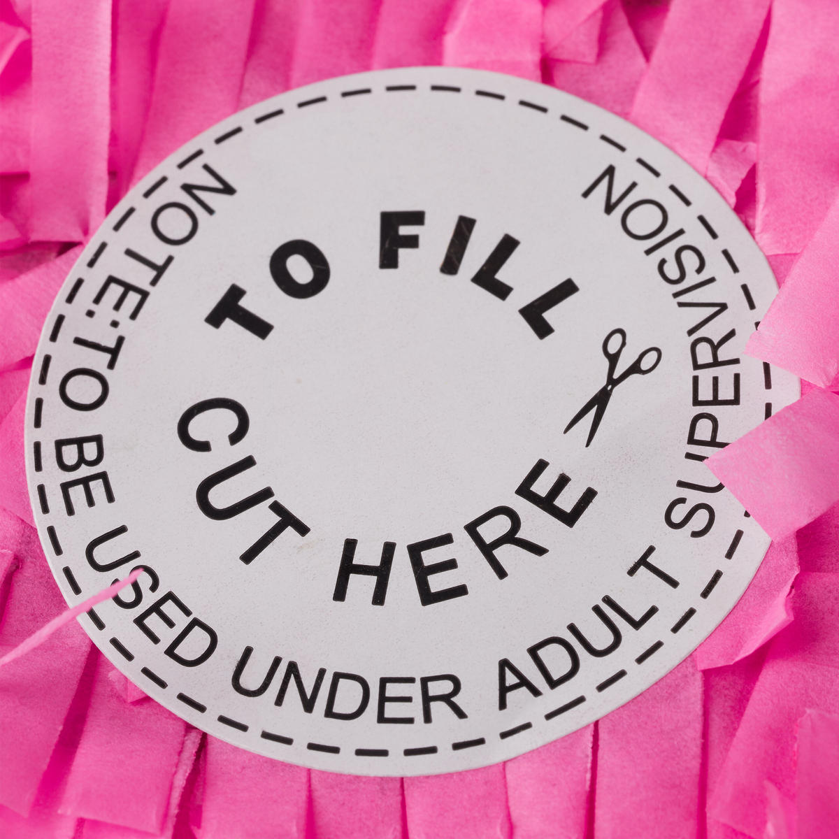 PINATA - Multicolor, Papier/Wellpappe (35.5/50.5/7.5cm) - Relaxdays