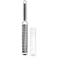 KÜCHENREIBE Flachstahl 38 cm - Silberfarben, Metall (4/38/1.5cm) - Orion 