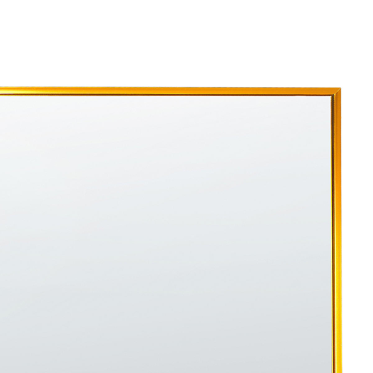 STEHSPIEGEL gold rechteckig 50/156 cm Beauvais - Goldfarben, Metall (7/156/50cm) - Beliani