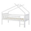 KINDERBETT Sotkamo - Weiß, Holz (90/200cm) - [en.casa]