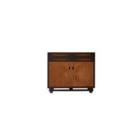 SIDEBOARD Frida Braun aus Mahagoni - Braun, Holz (93/80/52cm) - Tikamoon