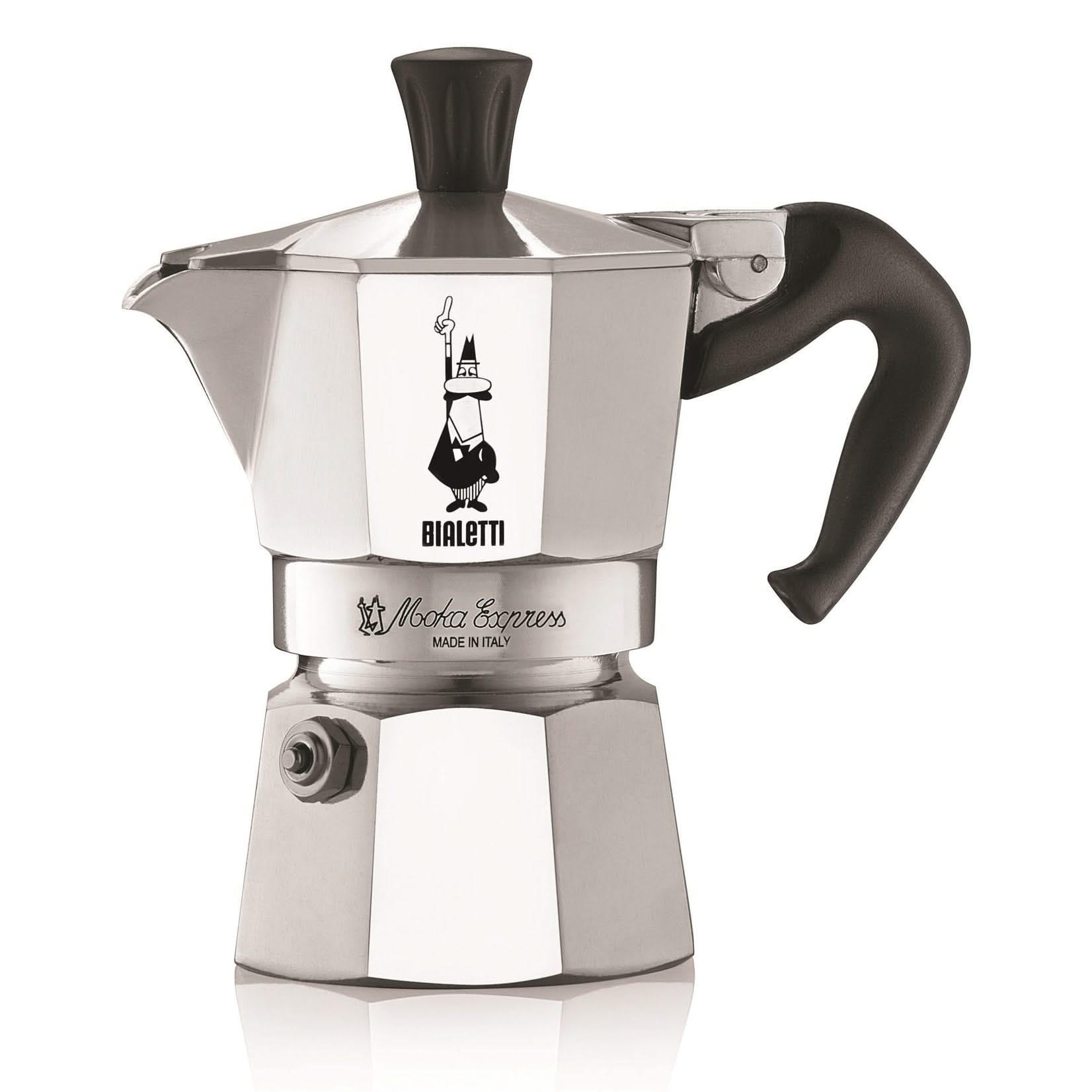 PERKOLATOR Percolator Moka Express 1 Tassen - Silberfarben, Metall (2/13/12cm) - Bialetti