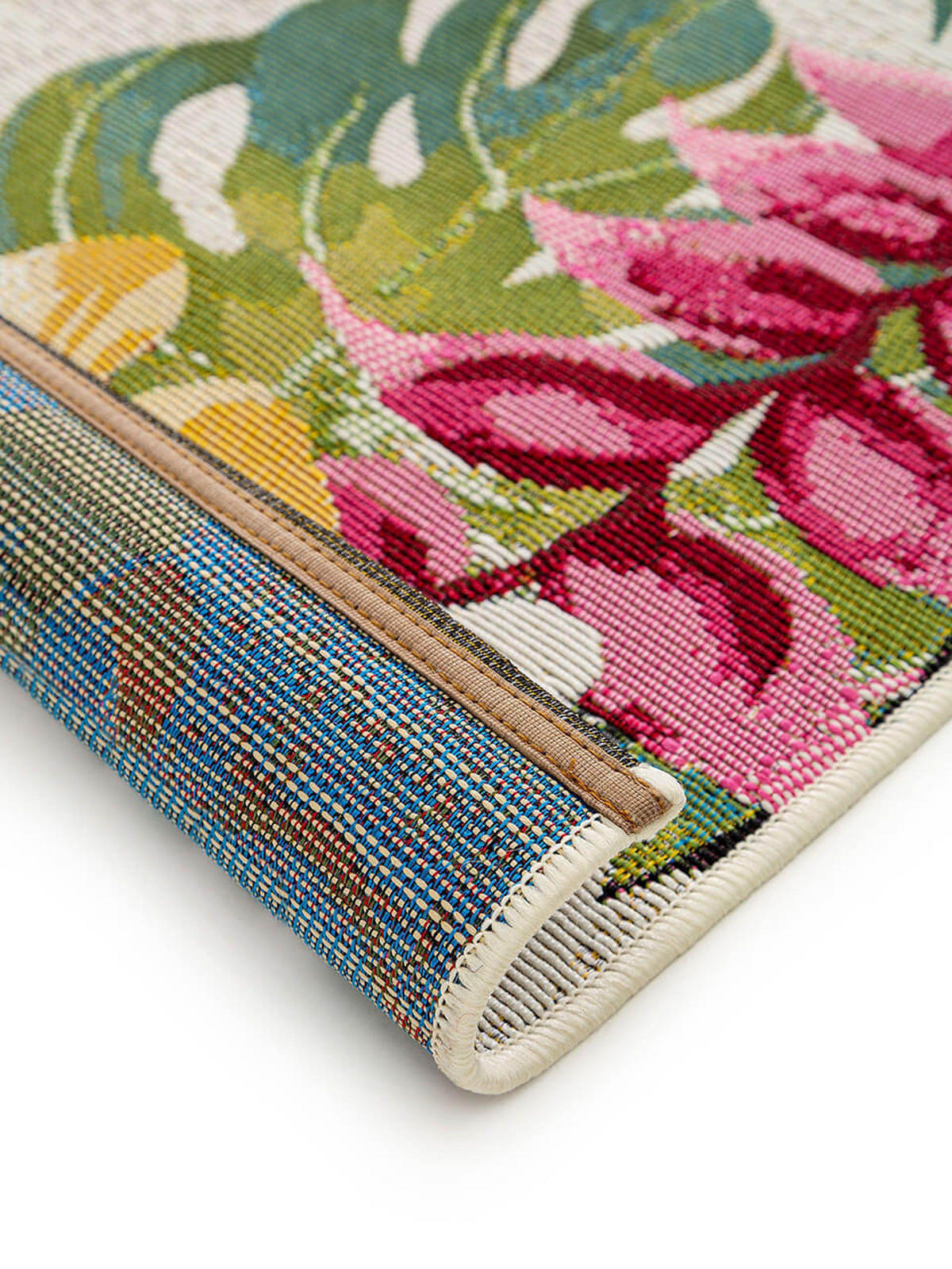 TEPPICH In- & Outdoor-Teppich Artis Bunt - Multicolor, Kunststoff/Textil (80/1cm) - KUNSTLOFT