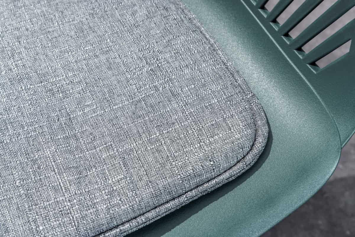 GARTENSTUHL SIGNUM Kunststoff Anthrazit 85 cm - Schwarz/Grün, Kunststoff/Metall (55/83/54cm) - riess-ambiente