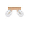 STRAHLER Gisela 2-flammig 25/10/14 cm - Weiß, Metall (25/10/14cm) - Nettlife