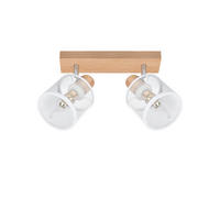 STRAHLER Gisela 2-flammig 25/10/14 cm - Weiß, Metall (25/10/14cm) - Nettlife