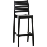 BARHOCKER Ares 105x45x51 cm schwarz - Schwarz, Kunststoff (45/105/51cm) - furnicato