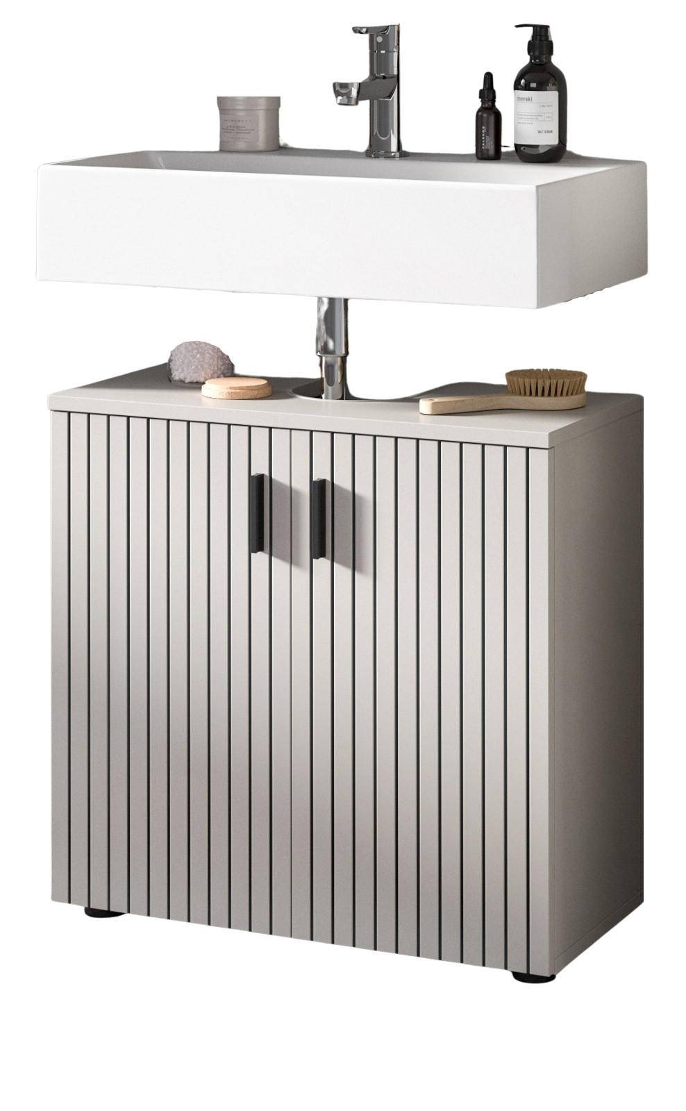 Inn.Furn Waschbeckenunterschrank Kaschmir 60x59x30 cm