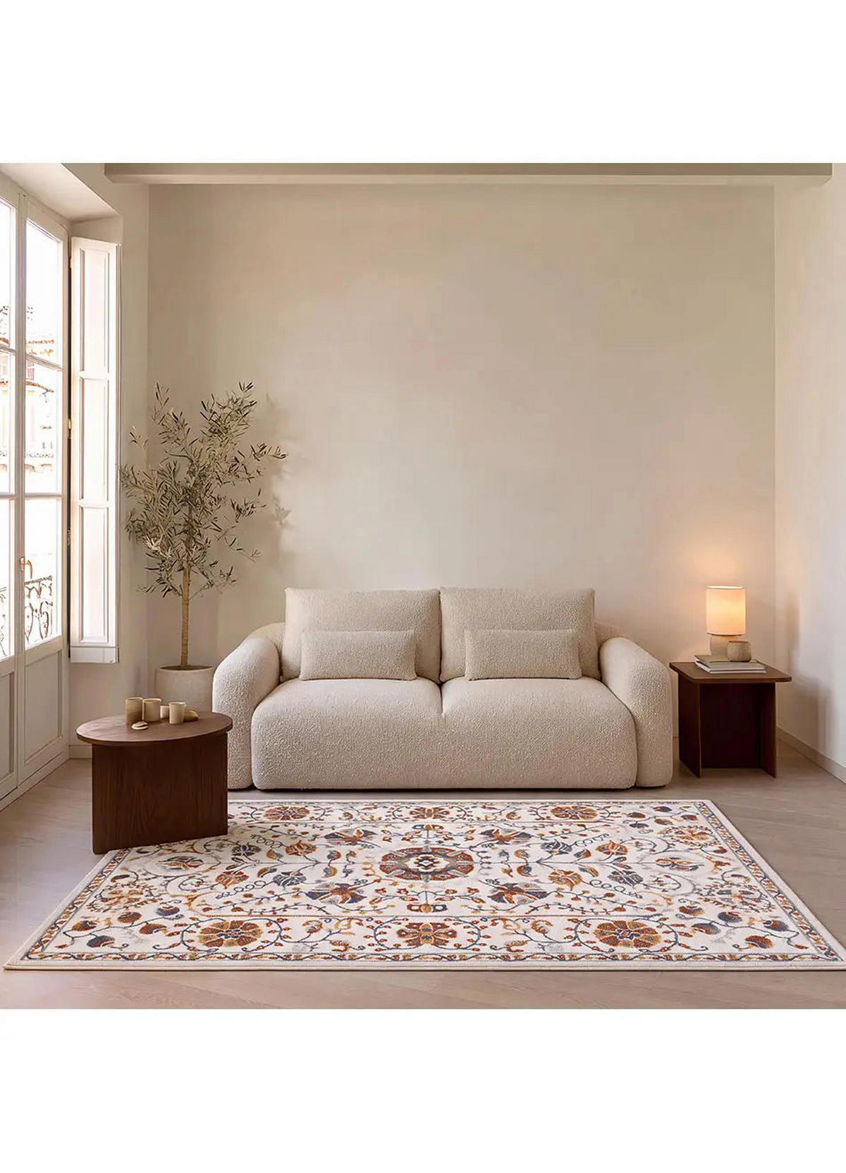 KURZFLORTEPPICH Mehrfarbig Luly 200/290 cm - Multicolor, Naturmaterialien/Textil (200/290cm) - Atticgo