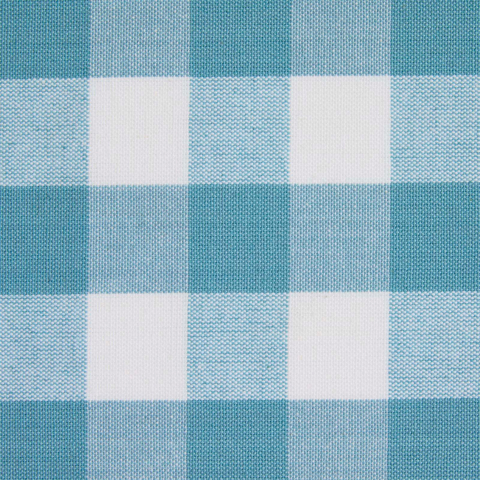 BAUMWOLLSTOFF Meterware blau-weiß kariert, 150 cm - Blau, Textil (150/100cm) - Homescapes