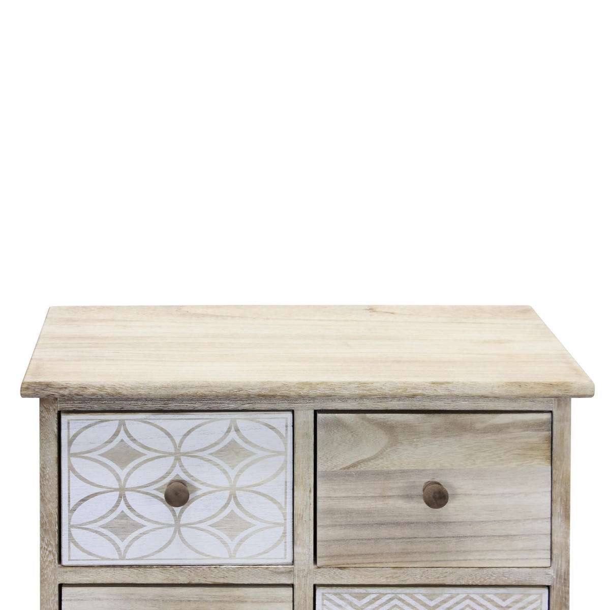 KOMMODE Hellbraun 25/54/81 cm - Hellbraun, Holz (25/81/54cm) - Mobili Rebecca