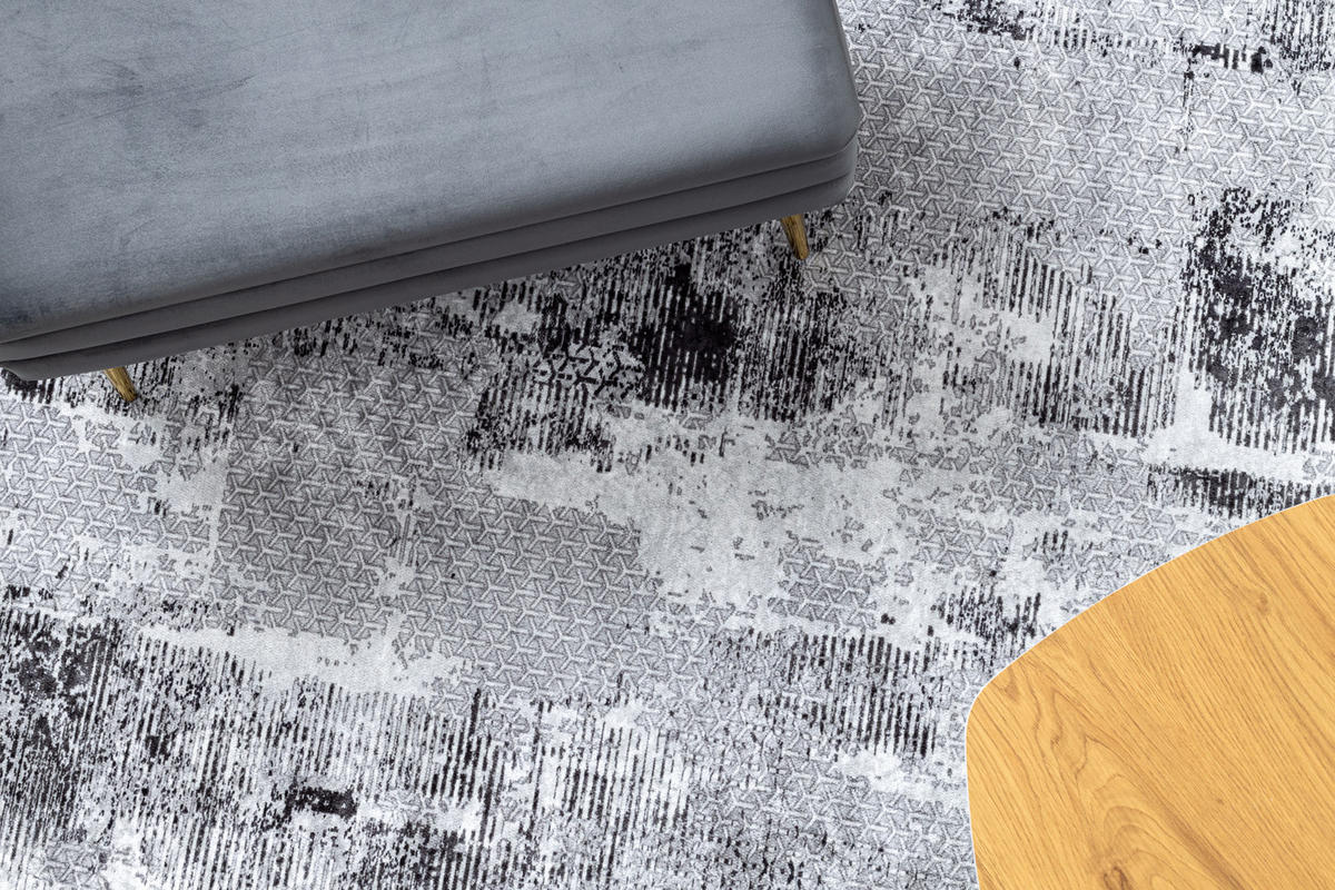 TEPPICH Miro 140/190 cm - Grau, Textil (140/190cm) - rugsX