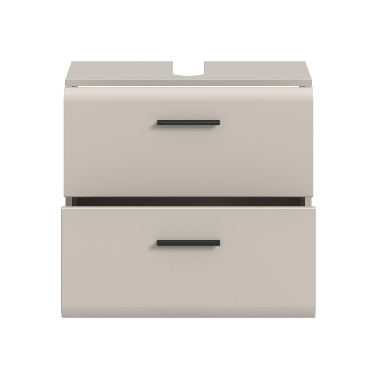 WASCHBECKENUNTERSCHRANK Alba (B/H/T: ca. 60/58/30 cm) in Kaschmir/Kaschmir matt - Kaschmir, Holzwerkstoff (60/58/30cm)