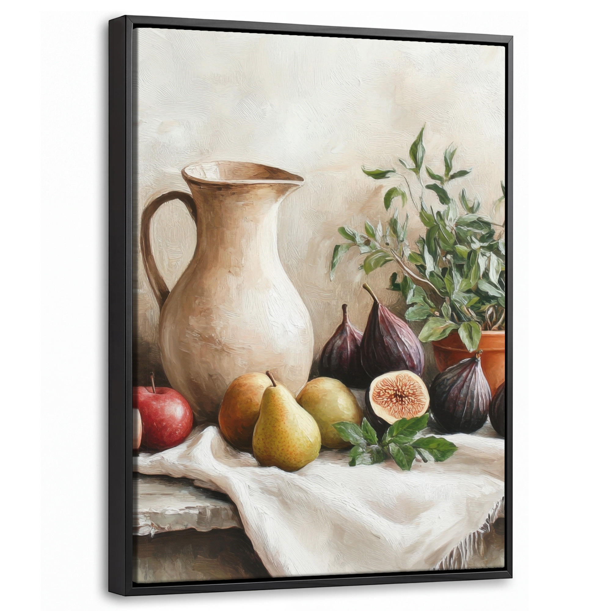 MuchoWow Leinwand Natur 30x40 cm
