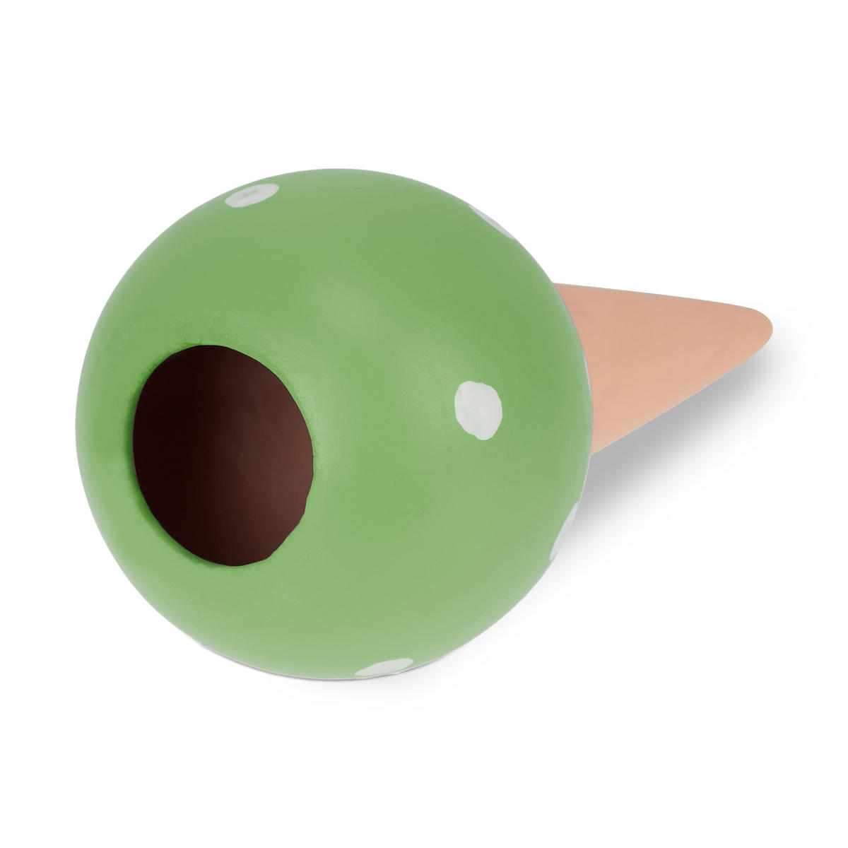 4XTONKEGEL - Multicolor, Keramik (9/18/9cm) - Relaxdays