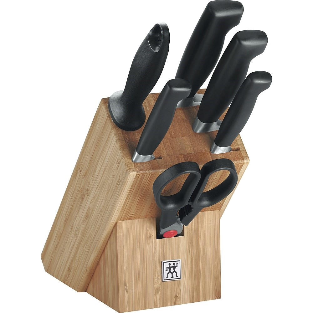 MESSERSET Schwarz 30/10/30 cm 350680020 - Schwarz, Holz - Zwilling