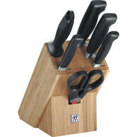 MESSERSET Schwarz 30/10/30 cm 350680020 - Schwarz, Holz - Zwilling